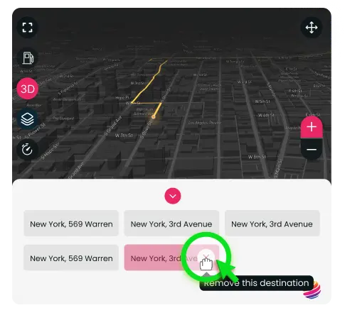 Remove stops